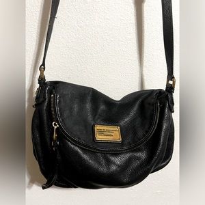 Marc by Marc Jacob’s - black leather crossbody bag